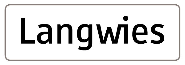 Ortsbezeichnungstafel