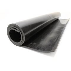 Industriegummi, 10 MPa, Breite 1400 mm, pro lfd. m, Höhe 6 mm.