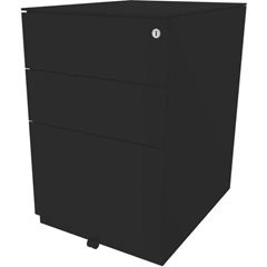 Rollcontainer Note™, mit 2 Universalschubladen, 1 Hängeregistratur, HxBxT 652 x