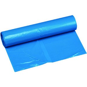 Müllsack extrastark, LDPE, 0,055mm, 120l, 700x1.100mm, blau