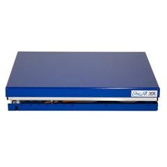 Kompakt-Hubtisch, Tragfähigkeit 1000 kg, Plattform LxB 900 x 700 mm, Nutzhub 600 mm.