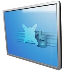 Monitorarm VIEWLITE, für Schienensystem, silber / weiß.