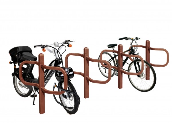 CONVI® Radlehne für 2 Fahrräder