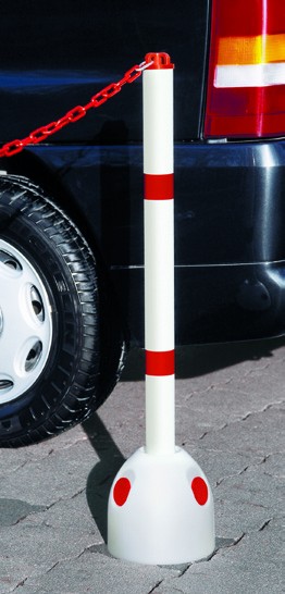Parkpilz mit Sperrpfosten AS P 60 und AS 620 / AS 630