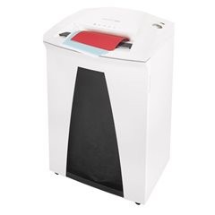 Aktenvernichter SECURIO B34, Auffangvolumen 100 l, mit Öler, Partikel, 12 - 13 Blatt.