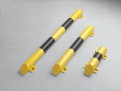 Rammschutz-Balken, für innen, Länge 638 mm, Eckausführung.