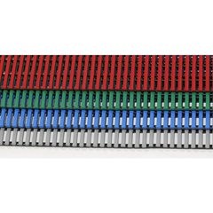 Nassraummatte, antibakteriell, 10-m-Rolle, blau, Breite 600 mm.