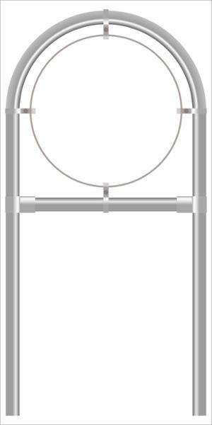 Rohrrahmen B3. Ø 670 mm