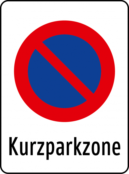 §52/13d Kurzparkzone Formline Scotchlite Typ1 |