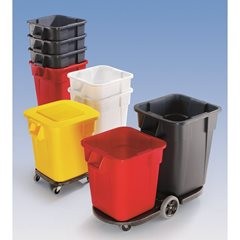 Universalcontainer BRUTE®, quadratisch, Inhalt 151 l, grau.
