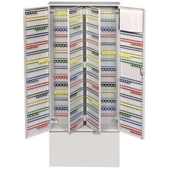 Schlüsselschrank, 2-türig, HxBxT 1300 x 730 x 250 mm, 780 Haken.