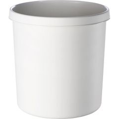 Sicherheitspapierkorb, Volumen 12 l, HxØ 270 x 260 mm, grau, VE 5 Stk.