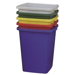 Mehrzweck-Behälter, Volumen 90 l, LxBxH 510 x 485 x 600 mm, blau.