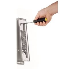 Wandhalter SHERPA, leer, zur Aufnahme von 10 Sichttafeln DIN A4.