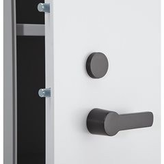 Feuerschutzschrank Certos, Höhe 1226 mm, gemäß DIN 4102, B 650 mm, lichtgrau.