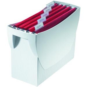 Hängebox SWING, o. Deckel, leer, A4, 39x15x26cm, für: 20Hängem., gr