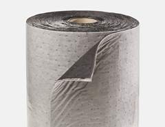 PRO Plus Bindevlies Universal, Tuch-Rolle mit Sperrfolie, grau, 800 mm x 30 m.