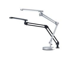 LED-Schreibtischlampe 4 STARS, mit Fuß, schwarz.