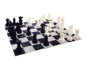 Rolly Toys Outdoor-Spielfeld für Bodenschach 1,20x1,20 m