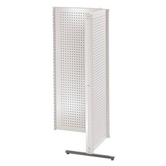 Industrie-Trennwandsystem, Eck-Kombination, rechtsseitig, 90°, anthrazitgrau.