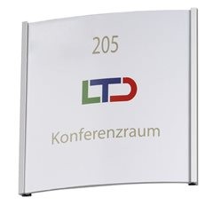 ORLANDO™ Türschild, HxB 148 x 148 mm, Gewicht 0,22 kg.