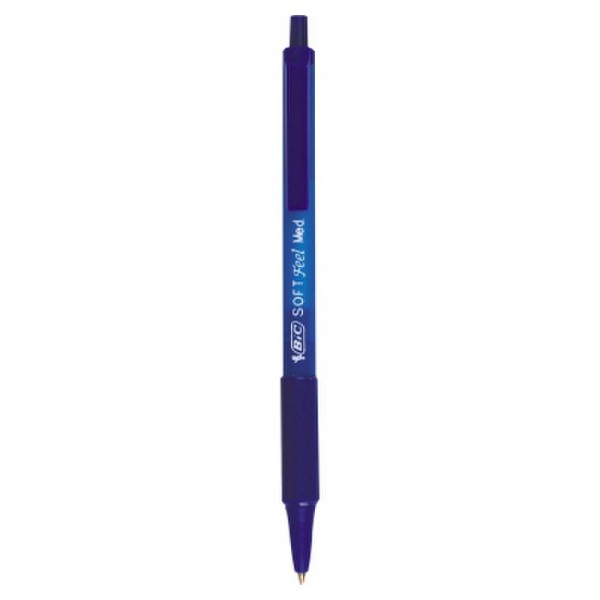 BIC Kugelschreiber SOFT Feel clic Grip 8373982 0,4mm blau