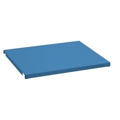 Blechabdeckung für Festrahmen, für BxT 1290 x 860 mm, lichtblau.