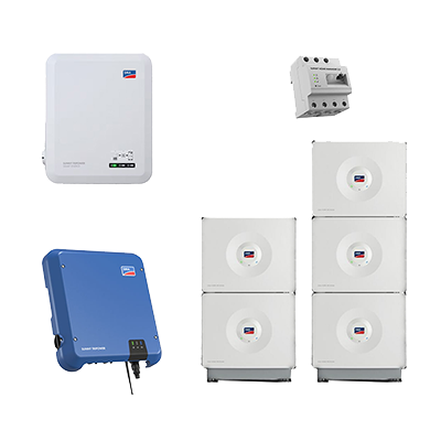 Home Storage 16.4 + STP 10.0 SE + STP 10.0 | HV-Speichersystem, 16,4 kWh nutzbar, 3-phasig
