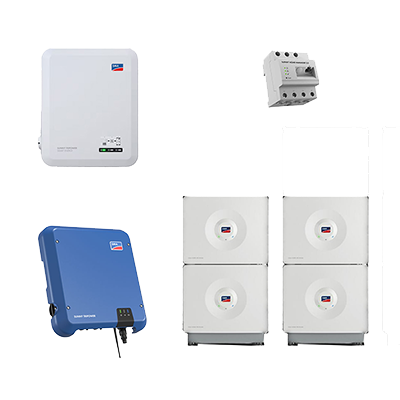 Home Storage 13.1 + STP 10.0 SE + STP 10.0 | HV-Speichersystem, 13,12 kWh nutzbar, 3-phasig