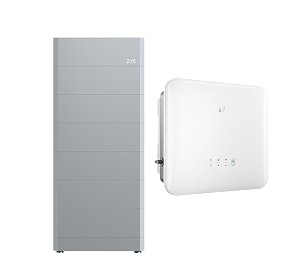 ZYC SIMPO HV-19.2 + GW15K-ET-20 G2 | HV storage system, 19.2 kWh usable, 3-phase