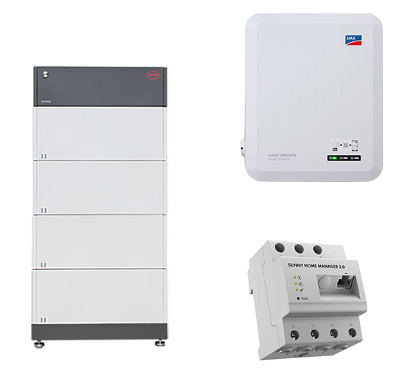 B-Box HVS 10.2 + STP 10.0 Smart Energy | HV-Speichersystem, 10,24 kWh, BCU 2.0, 3-phasig