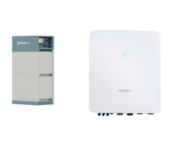 Pylontech Force H2 6.7 + Sungrow SH5.0RT-20-V11 | HV storage system, 6,7 kWh usable, 3-phase