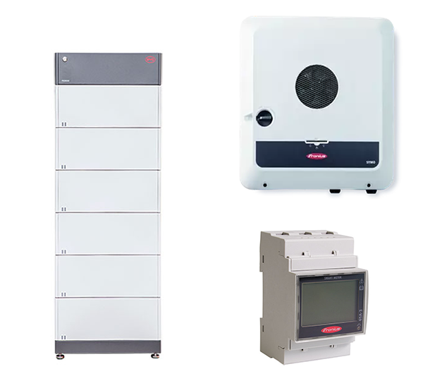 BYD HVM 16.6 + Symo GEN24 12.0 SC Plus | HV-Speichersystem, 16,56 kWh, BCU 2.0, 3-phasig