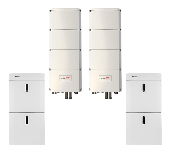 Home Battery 9.2 + 9.2 + SE8K-RWB + SE10K-RWB | 2 x LV-System, 9,7 + 9,7 kWh nutzbar, 3-phasig