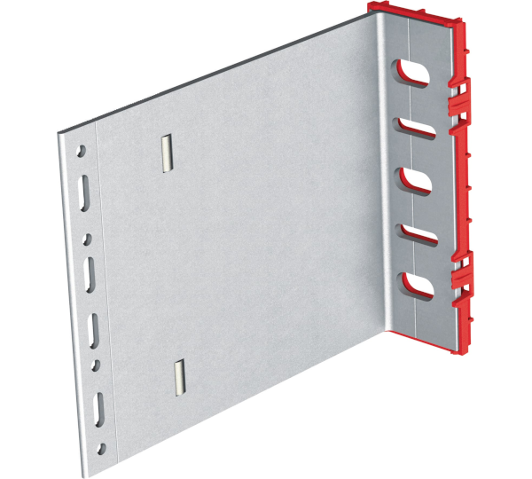 FacadeRail bracket, 280mm, variant L | Mounting bracket, aluminum, width 155mm