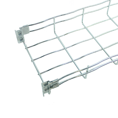 RoofSupport mesh cable tray | 3000 x 200 x 65 mm, Magnelis steel
