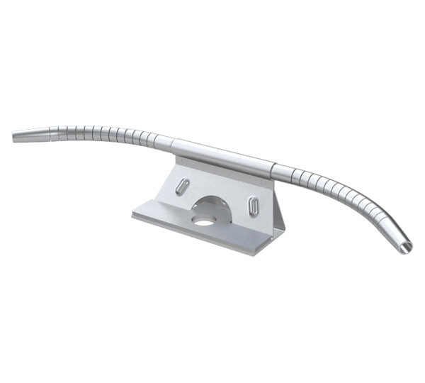TI- Flexcurve Ø 6mm Seilsicherungssysteme | flexibles Edelstahl-Kurvenelement für Lock SYS IV