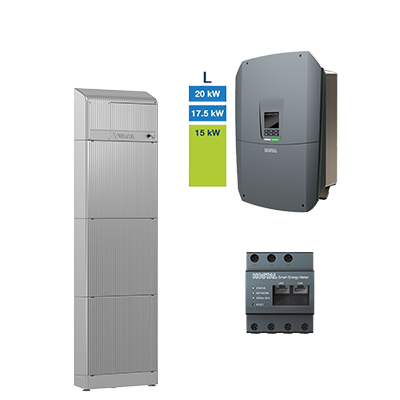 VARTA.wall 15 + Plenticore L G3 | HV-System, 15-20 kW, 15,0 kWh nutzbar, 3-phasig