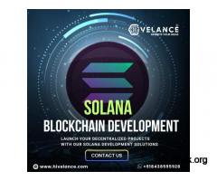 Solona Blockchain Development Service - Hivelance