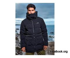 Stylish & Warm Vegan Obsidian Padded Jacket