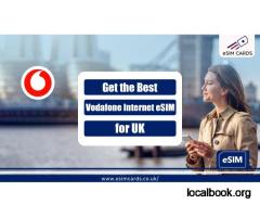 Vodafone Unlimited Data eSIM - Global connectivity!