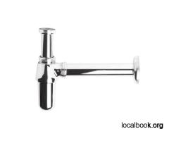 Nuie Basin Bottle Trap With Extension Tube 190mm - Chrome