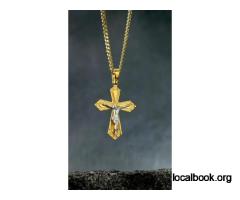Sterling Silver Cross Pendant - 3