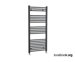 Nuie Straight Heated Towel Rail - 1150mm x 500mm