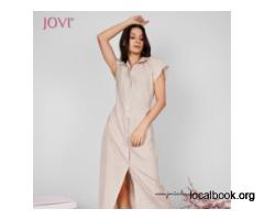 Elevate Your Wardrobe with JOVI India’s Casual Midi Dress for Women