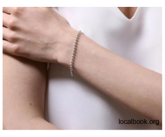 Sterling silver ball bracelet - 2