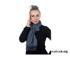 Plain Scottish Cashmere Scarves - TCG London