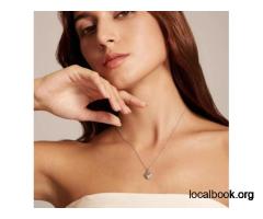 Silver heart necklace - 2