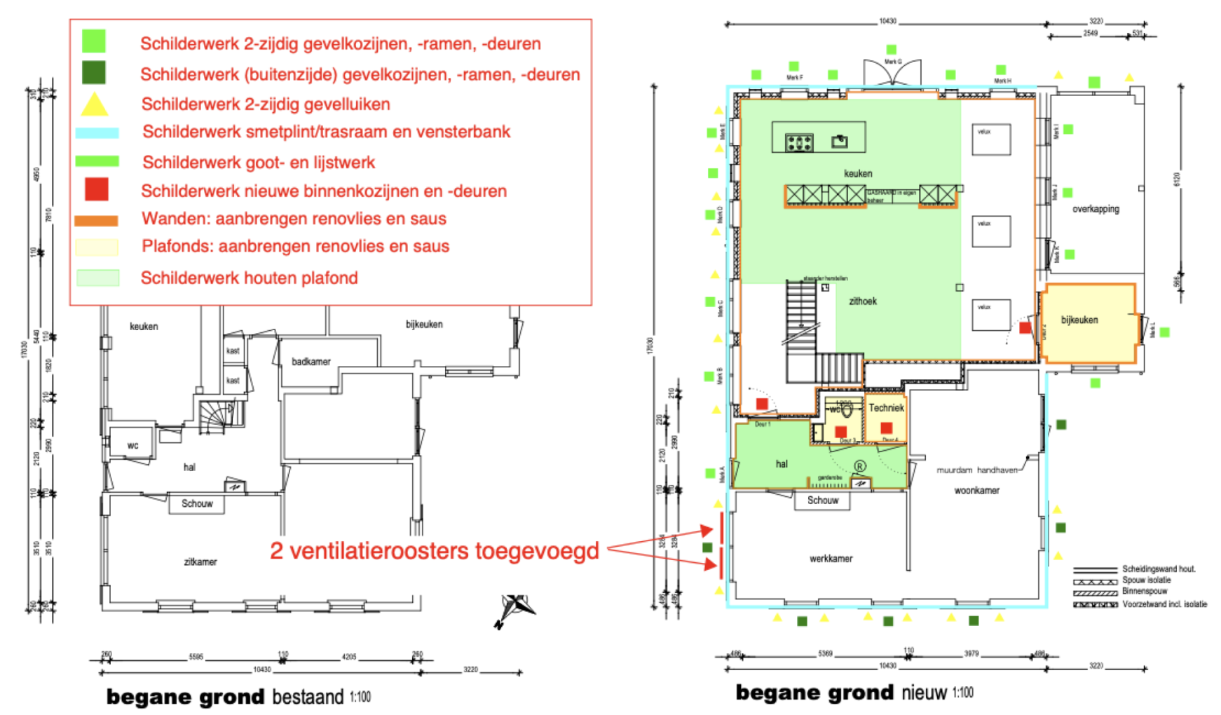 Plattegrond Bruggink