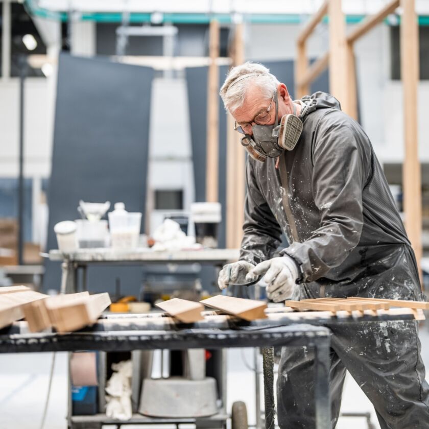 Spuitwerk Lefering in de spuiterij